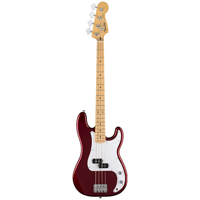 Fender Standard Precision Bass Akçaağaç Klavye Candy Cola Bas Gitar